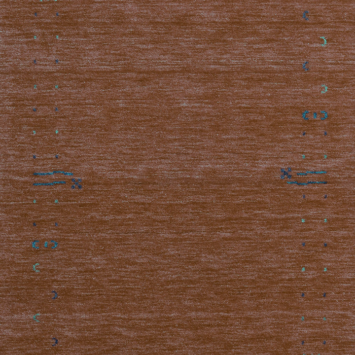 Abstract Turquoise Contemporary Rug, con1638turq