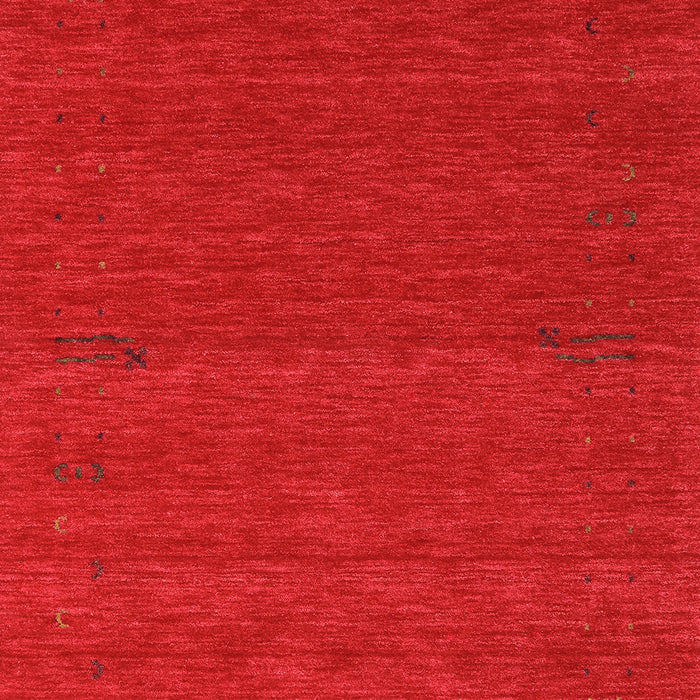 Abstract Orange Contemporary Rug, con1638org