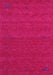 Machine Washable Abstract Pink Contemporary Rug, wshcon1638pnk