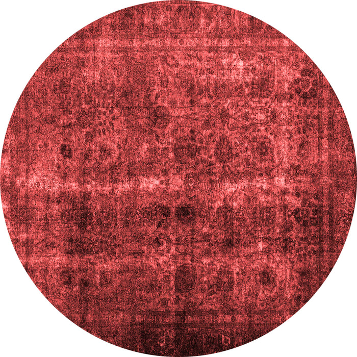Machine Washable Abstract Red Contemporary Rug, wshcon1639red
