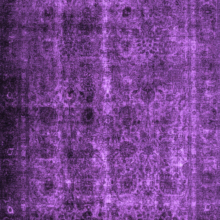 Abstract Purple Contemporary Rug, con1639pur