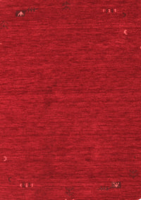 Abstract Red Contemporary Rug, con163red