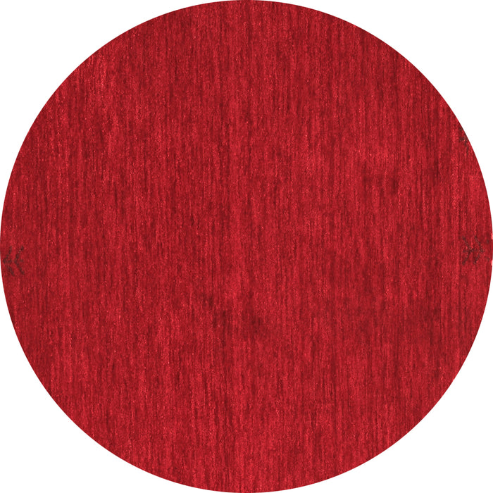 Abstract Red Contemporary Rug, con163red