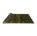 Sideview of Abstract Brown Contemporary Rug, con1640brn