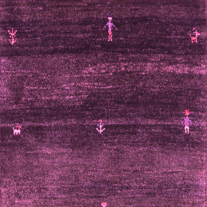 Machine Washable Abstract Pink Contemporary Rug, wshcon1640pnk