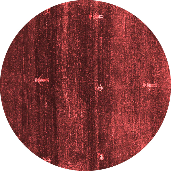 Machine Washable Abstract Red Contemporary Rug, wshcon1640red