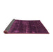 Sideview of Abstract Pink Contemporary Rug, con1640pnk