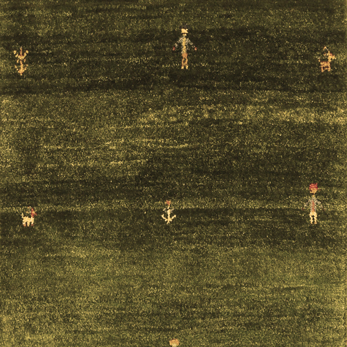 Abstract Brown Contemporary Rug, con1640brn