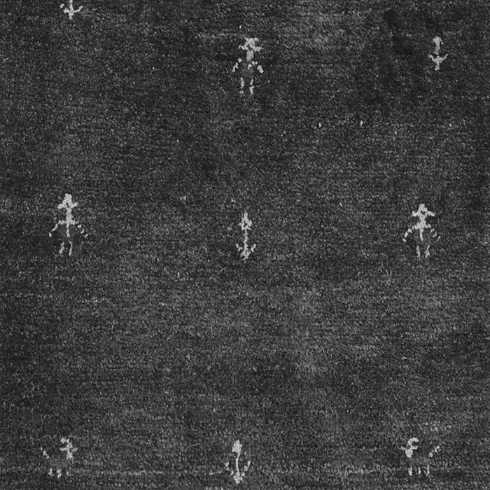 Serging Thickness of Machine Washable Abstract Gray Contemporary Rug, wshcon1641gry