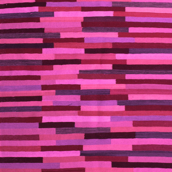 Machine Washable Oriental Pink Traditional Rug, wshcon1642pnk