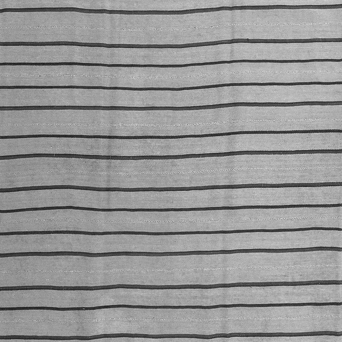 Serging Thickness of Machine Washable Solid Gray Modern Rug, wshcon1643gry