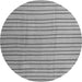 Machine Washable Solid Gray Modern Rug, wshcon1643gry