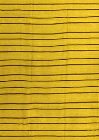 Solid Yellow Modern Rug, con1643yw