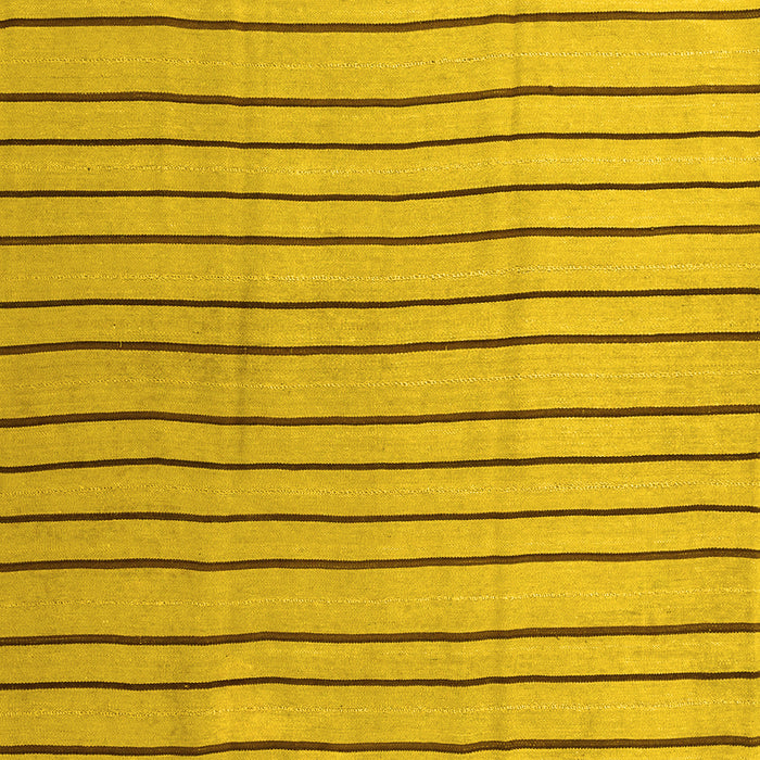 Solid Yellow Modern Rug, con1643yw