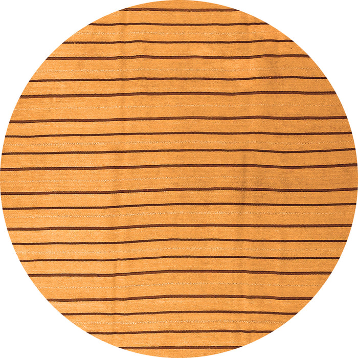 Machine Washable Solid Orange Modern Area Rugs, wshcon1643org