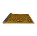 Sideview of Southwestern Yellow Country Rug, con1644yw