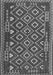 Southwestern Gray Country Rug, con1644gry