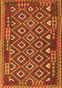 Southwestern Orange Country Rug, con1644org