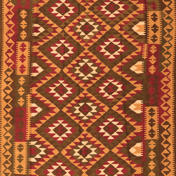 Southwestern Orange Country Rug, con1644org