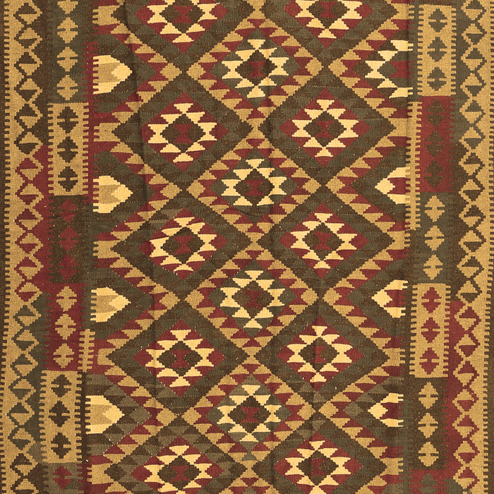Southwestern Brown Country Rug, con1644brn