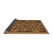 Sideview of Southwestern Brown Country Rug, con1644brn