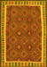 Oriental Yellow Traditional Rug, con1645yw