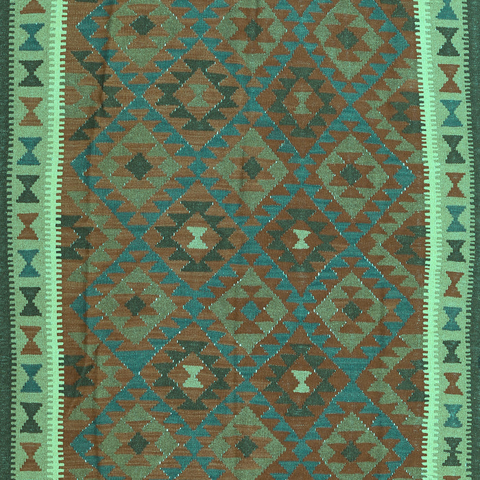 Oriental Turquoise Traditional Rug, con1645turq