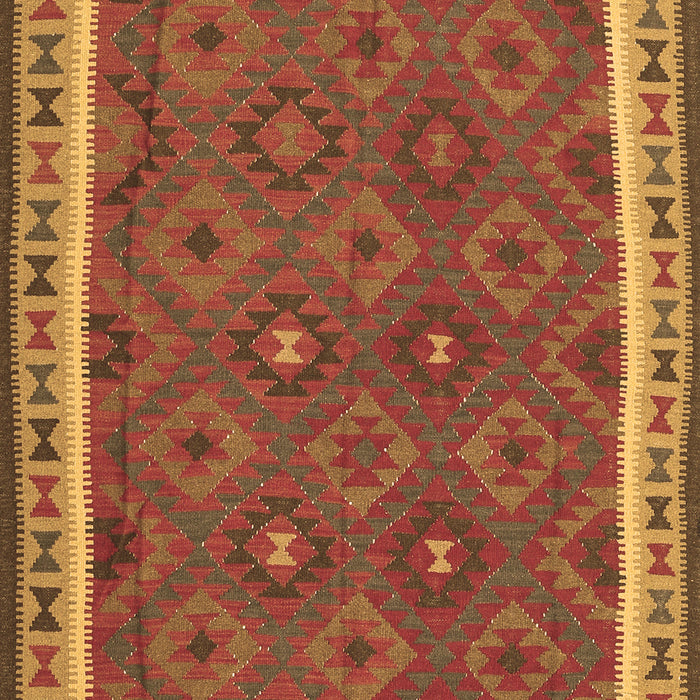 Oriental Brown Traditional Rug, con1645brn