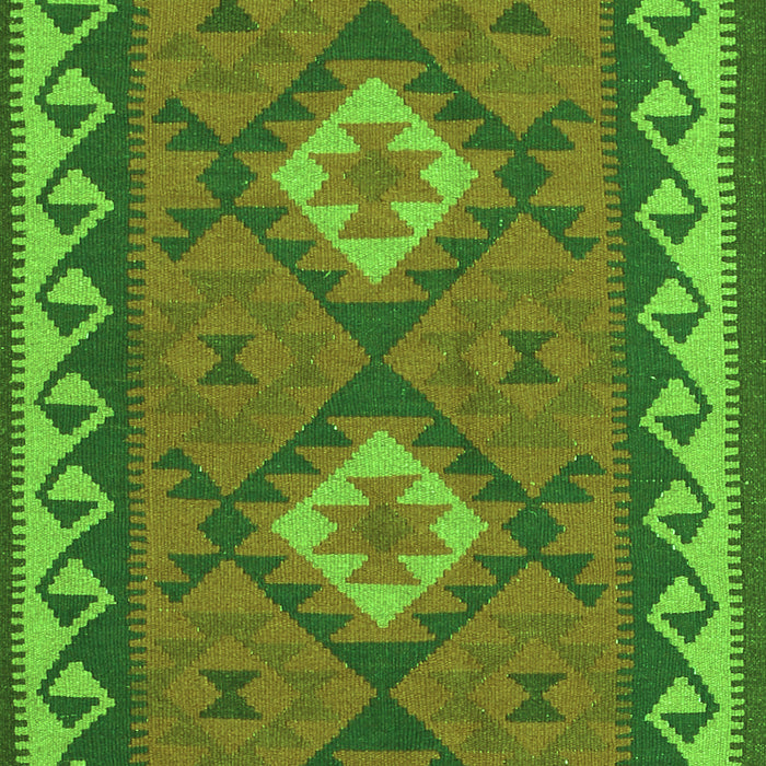 Oriental Green Traditional Rug, con1646grn
