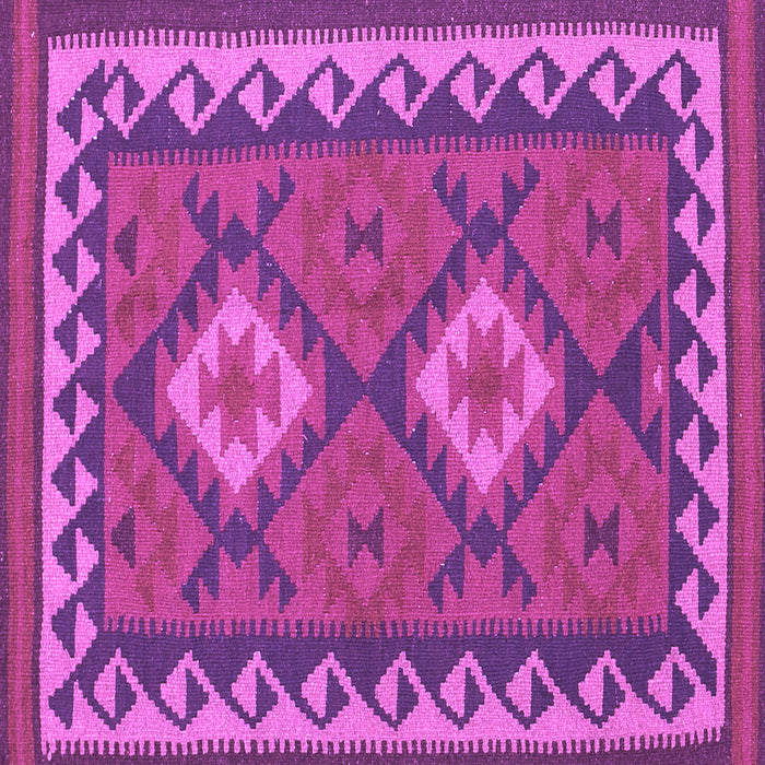 Square Oriental Purple Traditional Rug, con1646pur