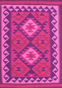 Oriental Pink Traditional Rug, con1646pnk