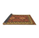 Sideview of Oriental Brown Traditional Rug, con1646brn