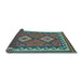 Sideview of Oriental Light Blue Traditional Rug, con1646lblu