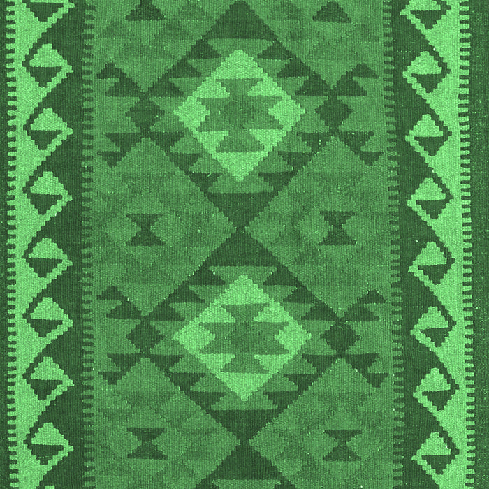 Oriental Emerald Green Traditional Rug, con1646emgrn