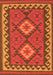 Oriental Orange Traditional Rug, con1646org