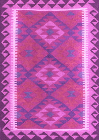 Oriental Purple Traditional Rug, con1647pur