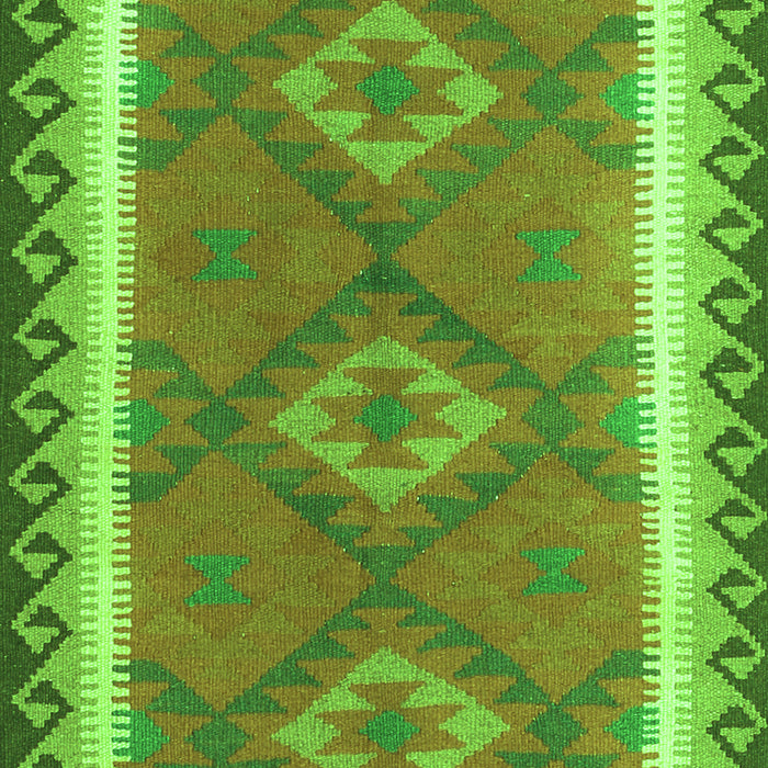Oriental Green Traditional Rug, con1647grn