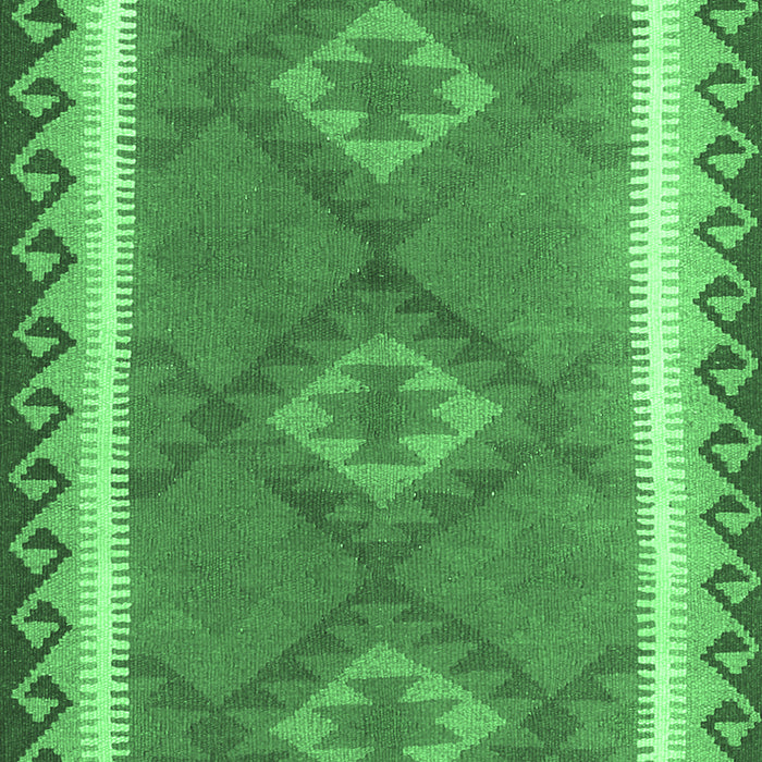 Oriental Emerald Green Traditional Rug, con1647emgrn