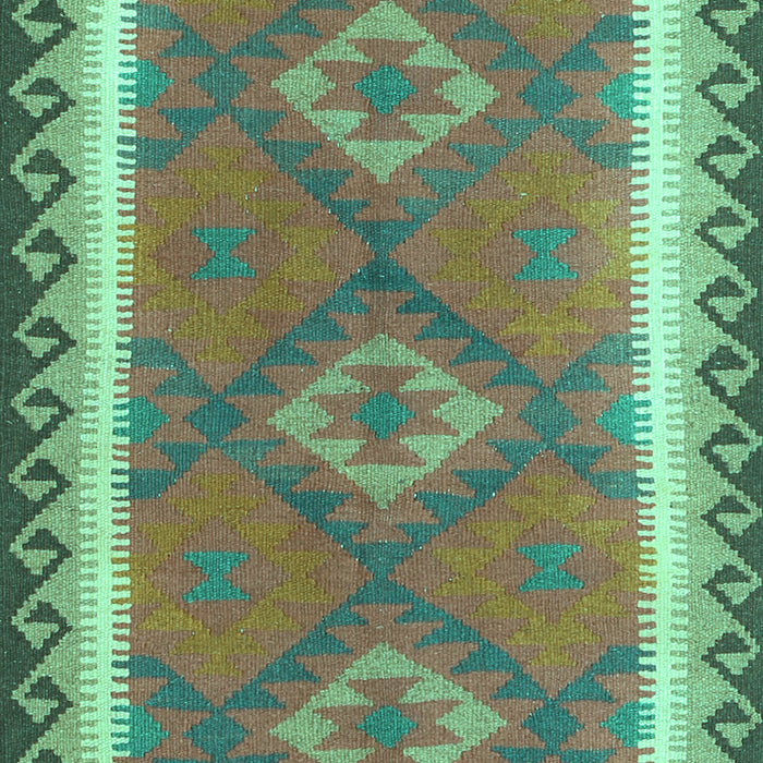 Oriental Turquoise Traditional Rug, con1647turq