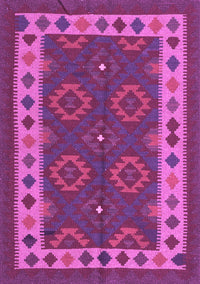 Southwestern Purple Country Rug, con1648pur