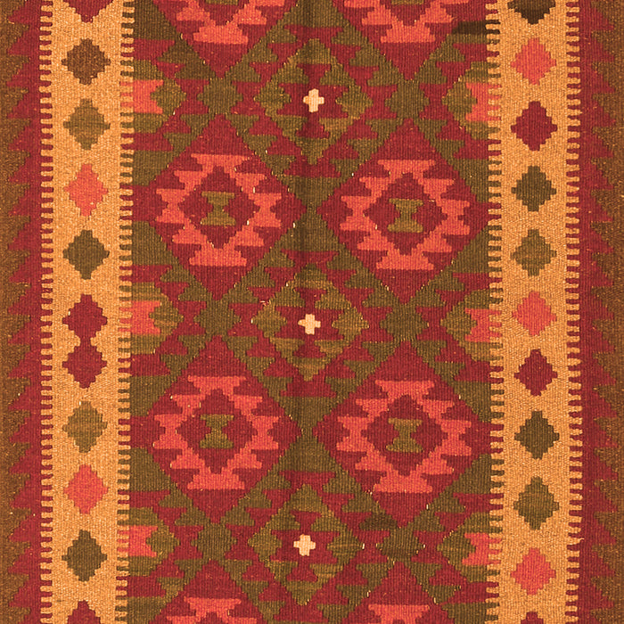 Southwestern Orange Country Rug, con1648org