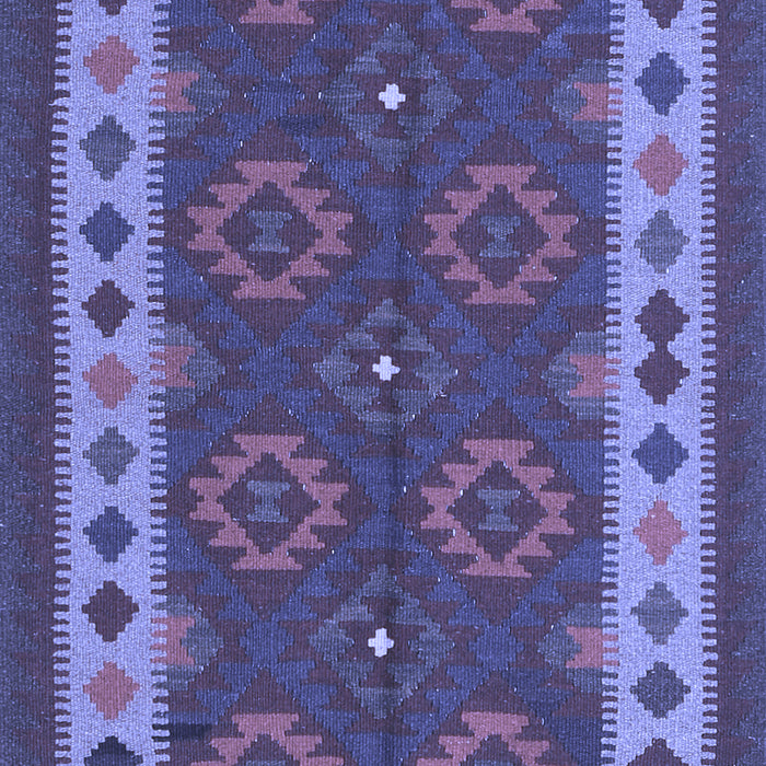 Southwestern Blue Country Rug, con1648blu