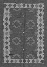 Southwestern Gray Country Rug, con1648gry