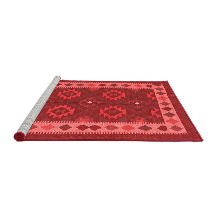 Country Red Washable Rugs