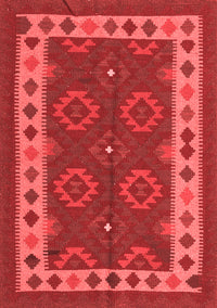 Southwestern Red Country Rug, con1648red