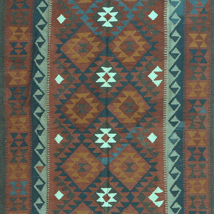 Machine Washable Oriental Light Blue Traditional Rug, wshcon1649lblu