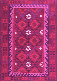 Oriental Pink Traditional Rug, con1649pnk