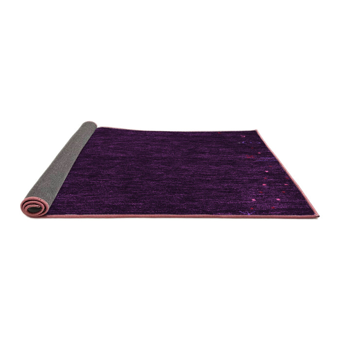 Sideview of Abstract Pink Contemporary Rug, con164pnk