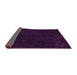 Sideview of Abstract Pink Contemporary Rug, con164pnk