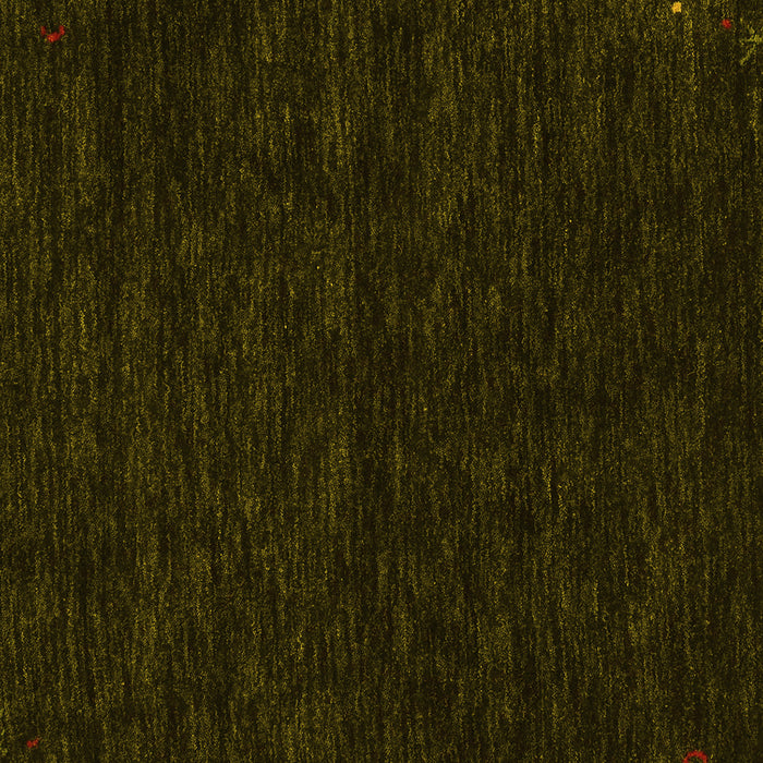 Abstract Yellow Contemporary Rug, con164yw